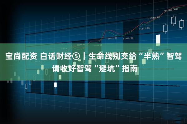 宝尚配资 白话财经⑤｜生命线别交给“半熟”智驾 请收好智驾“避坑”指南